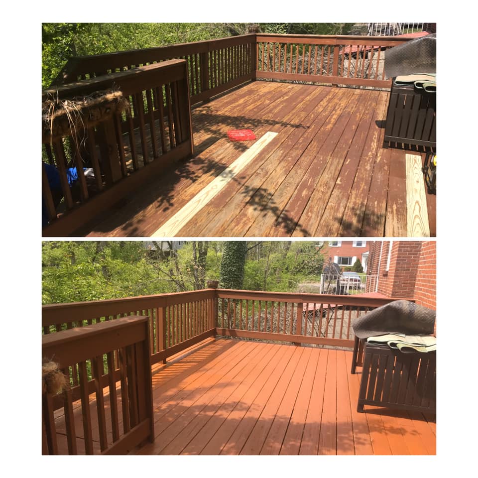 deck cleaning in kingston